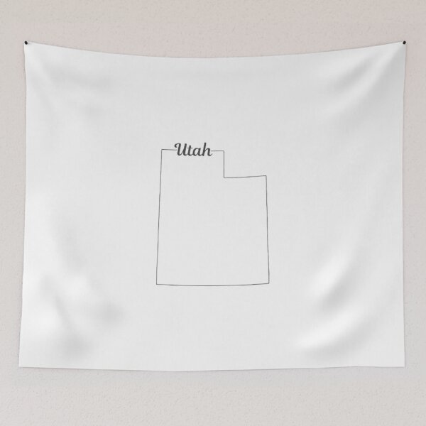 Item preview, Utah State Outline designed and sold by US States Merch.
