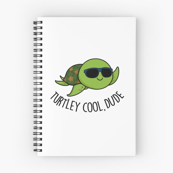 Item preview, Turtley Cool Dude Funny Turtle Pun  designed and sold by punnybone.