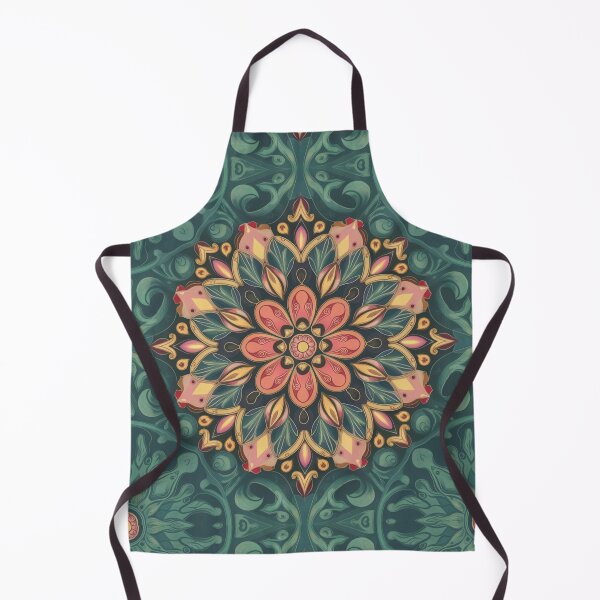 Item preview, Far east asia inspired digital art pattern designed and sold by metebf.