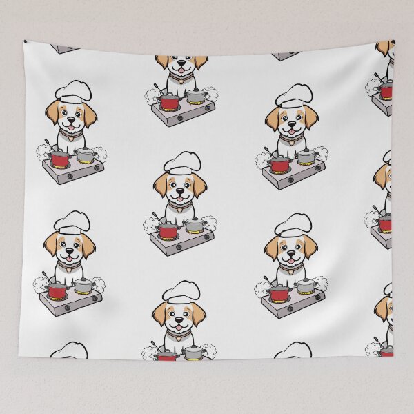 Item preview, Funny happy Dog is a chef  designed and sold by Pet Station.