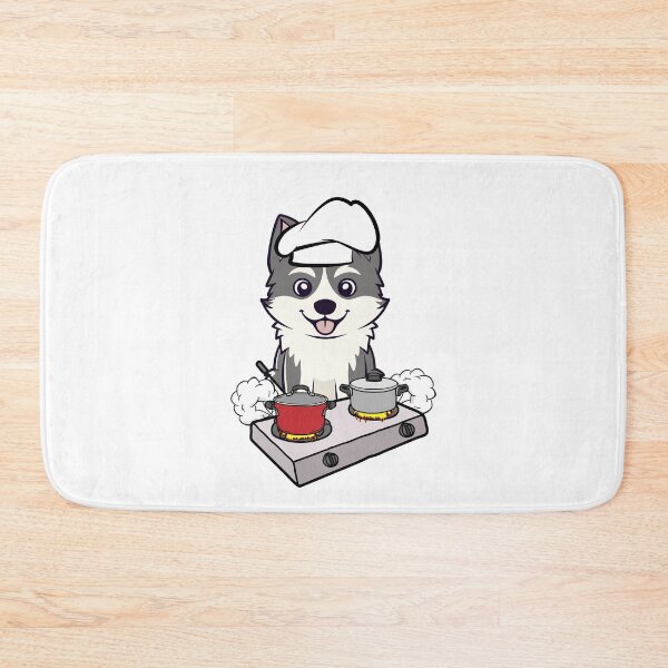 Item preview, Funny husky Dog is a chef  designed and sold by Pet Station.