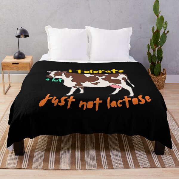 Item preview, I Tolerate A lot Just Not Lactose, Meme T-shirt designed and sold by Alicja Wieczorek.