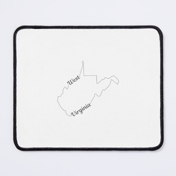 Item preview, West Virginia State Outline designed and sold by US States Merch.