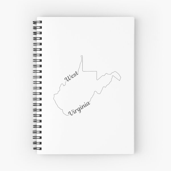 Item preview, West Virginia State Outline designed and sold by US States Merch.