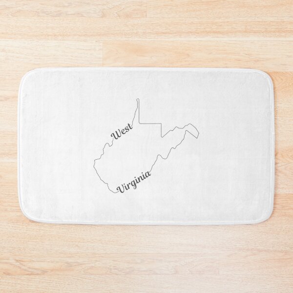 Item preview, West Virginia State Outline designed and sold by US States Merch.