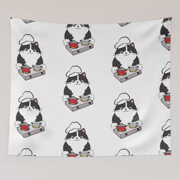 Item preview, Funny fat cat is a chef  designed and sold by Pet Station.