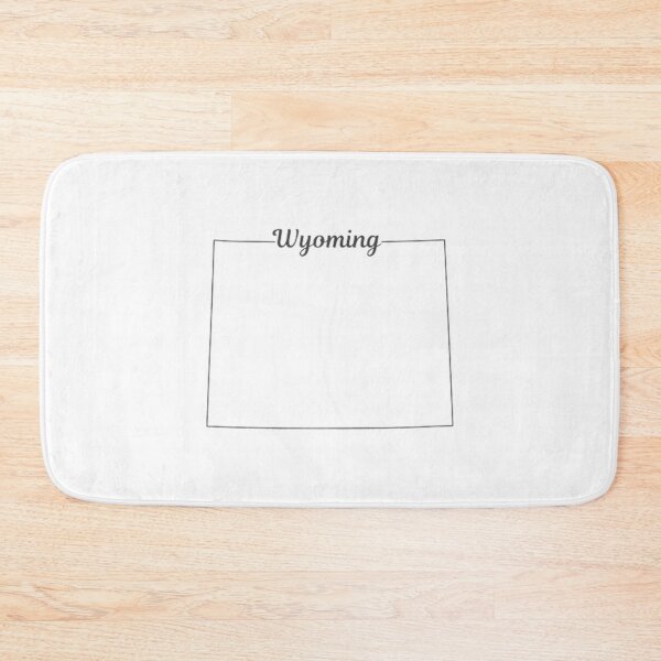 Item preview, Wyoming State Outline designed and sold by US States Merch.