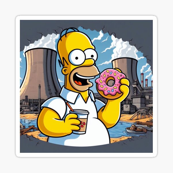 Item preview, homer simpson the simpsons designed and sold by Gambajita.