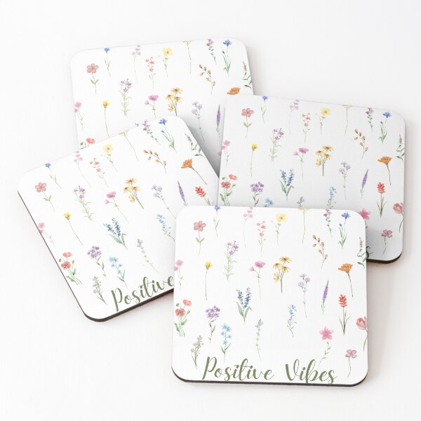 Item preview, Positive Vibes Watercolor Wildflower IVF Infertility Design designed and sold by Randomchananigans.