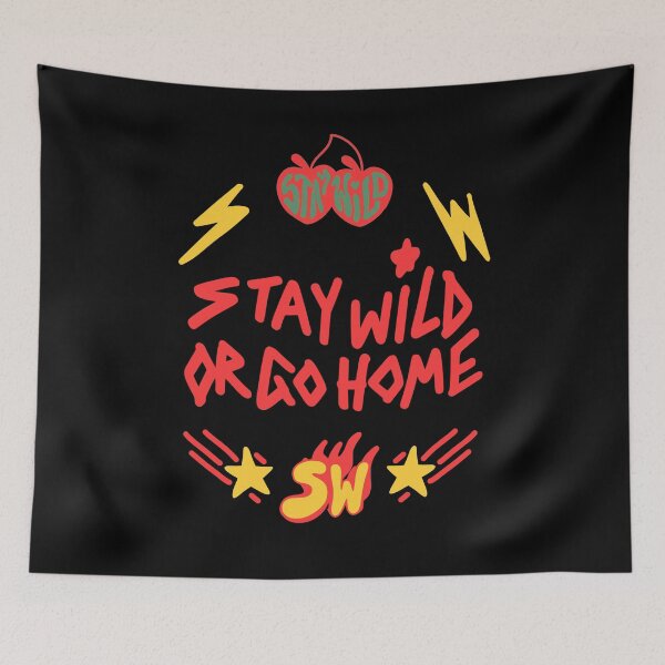 Item preview, Ben Azelart Stay Wild or Go Home Cherrys designed and sold by MAZAX.