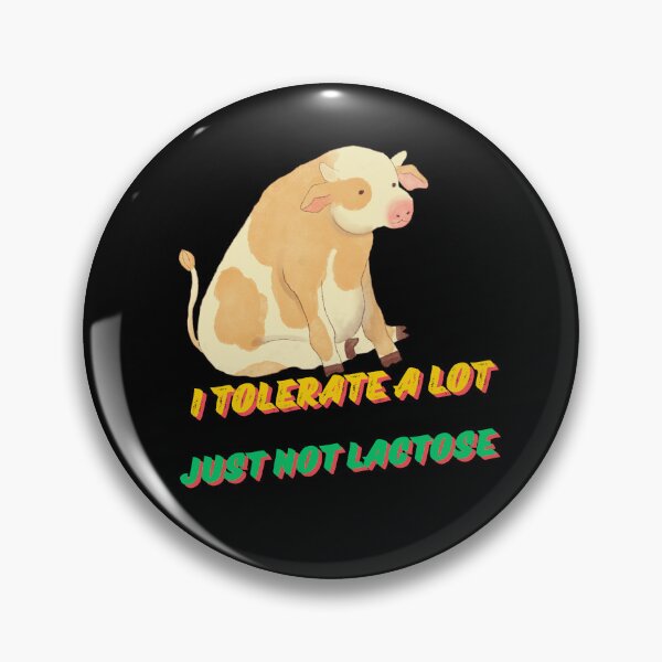 Item preview, I Tolerate A lot Just Not Lactose, Meme T-shirt designed and sold by Alicja Wieczorek.