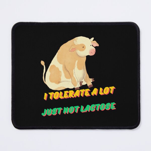 Item preview, I Tolerate A lot Just Not Lactose, Meme T-shirt designed and sold by Alicja Wieczorek.