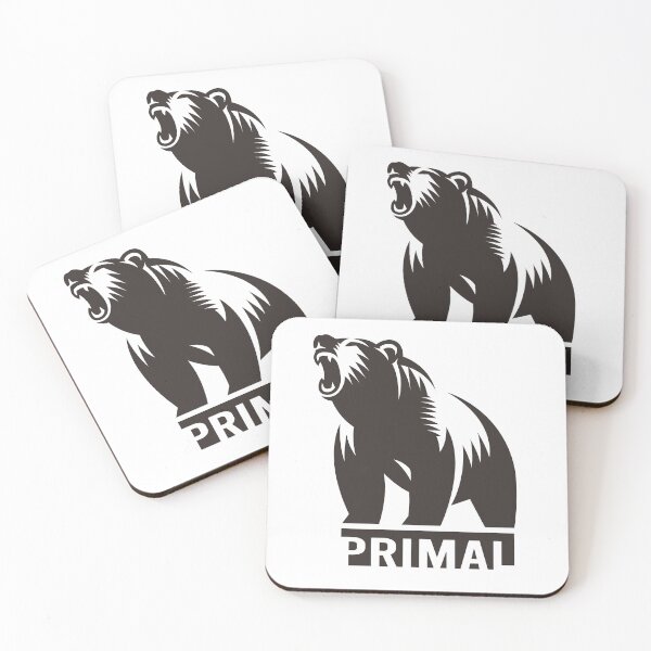 Item preview, Primal Bear Illustration designed and sold by RetroArtCulture.