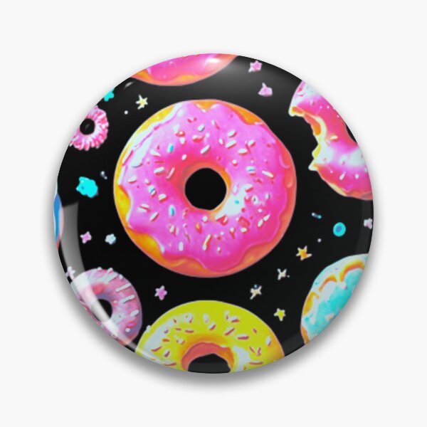 Item preview, Yummy Donut Print - Dark Background designed and sold by TGAL2.