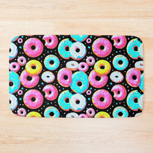Item preview, Yummy Donut Print - Dark Background designed and sold by TGAL2.
