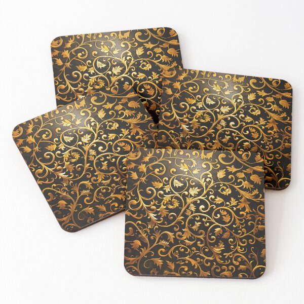 Item preview, Golden Flourish designed and sold by SweetRepeat.
