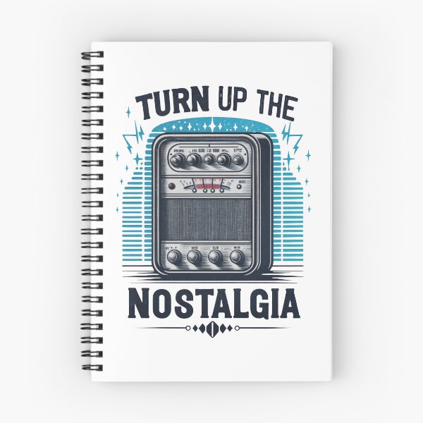 Item preview, TURN UP THE NOSTALGIA: A Vintage Radio Journey designed and sold by SplashTastic.