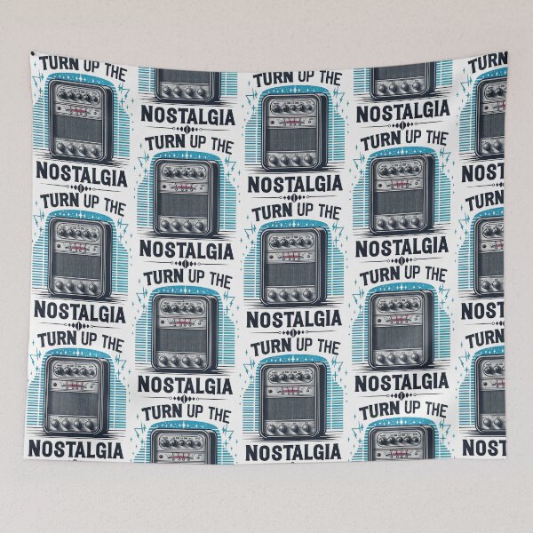 Item preview, TURN UP THE NOSTALGIA: A Vintage Radio Journey designed and sold by SplashTastic.