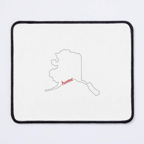 Item preview, Alaska State Outline Home designed and sold by US States Merch.