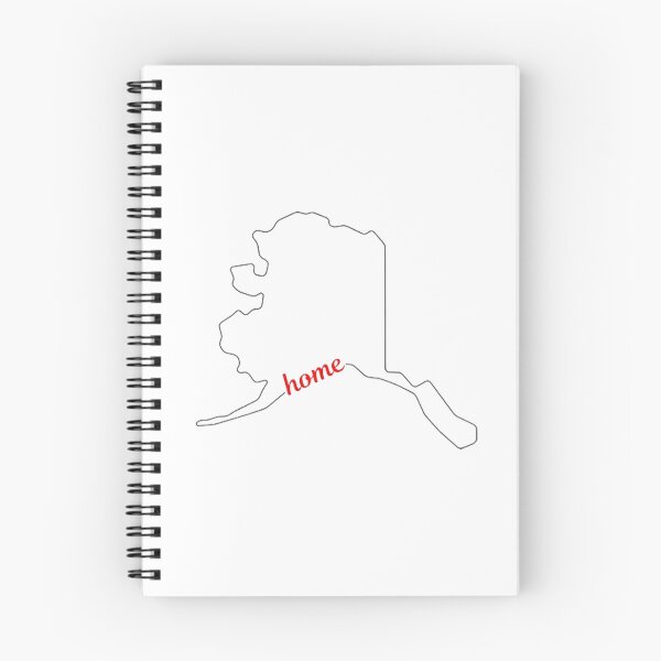 Item preview, Alaska State Outline Home designed and sold by US States Merch.