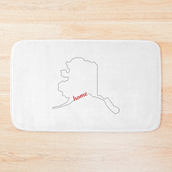 Item preview, Alaska State Outline Home designed and sold by US States Merch.