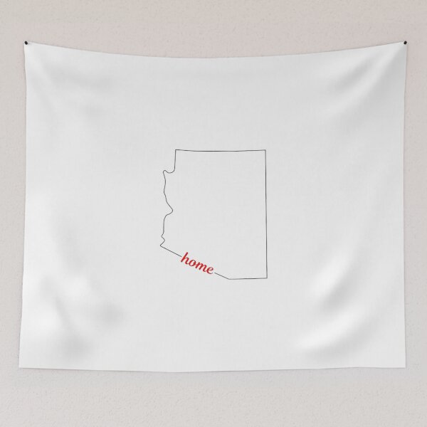 Item preview, Arizona State Outline Home designed and sold by US States Merch.
