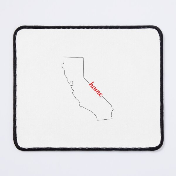 Item preview, California State Outline Home designed and sold by US States Merch.