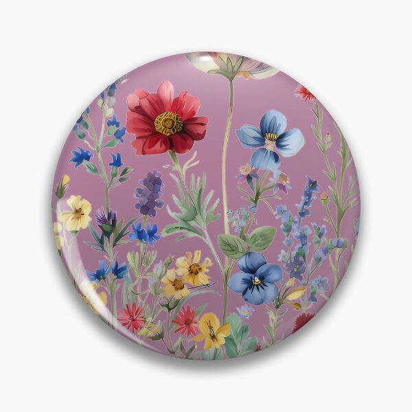 Item preview, “Prairie Floral Burst” designed and sold by Art-Vortex-fr.