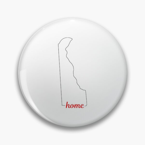 Item preview, Delaware State Outline Home designed and sold by US States Merch.