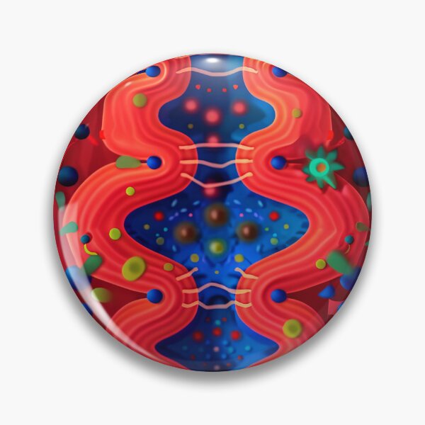 Item preview, Vivid Neural Pathways: Abstract Brain Art designed and sold by BasajaunStudio.