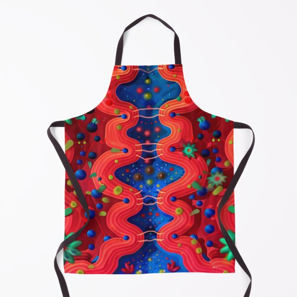 Item preview, Vivid Neural Pathways: Abstract Brain Art designed and sold by BasajaunStudio.