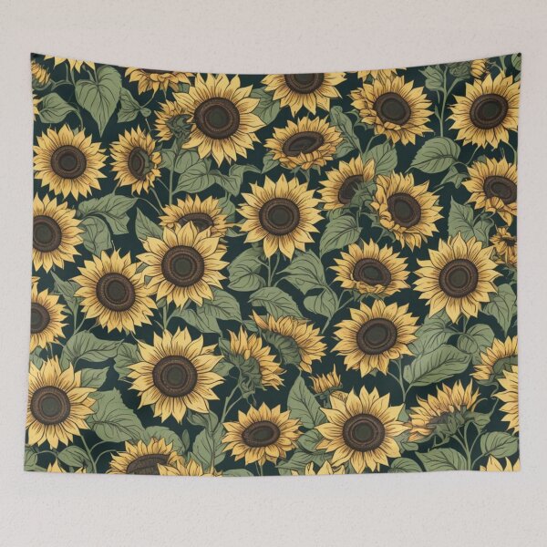 Aperçu de l'œuvre Modèle de délice de tournesol créée et vendue par Generic RedHead Designs.