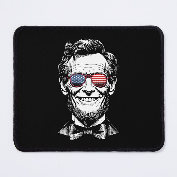 Item preview, Abraham Lincoln Presidential Portrait Happy 4th Of July USA designed and sold by GrandeDuc.