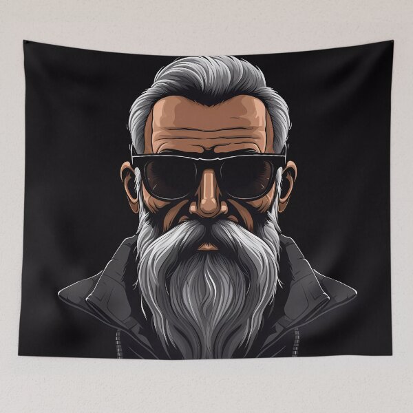 Item preview, “Super Dad: Strong, Smart, and Stylish” designed and sold by Art-Vortex-fr.