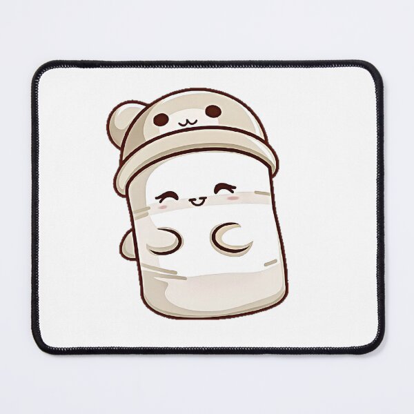 Item preview, Cute sleeping marshmallow designed and sold by BlissfulBlossom.