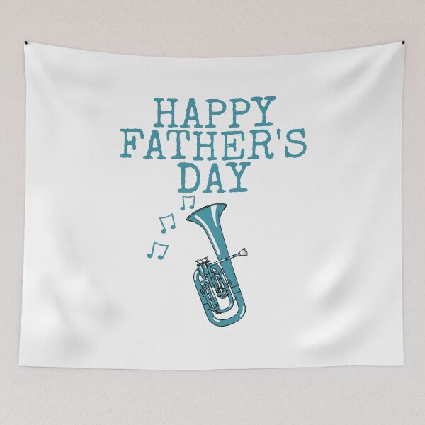Item preview, Father's Day Tenor Horn, Hornist Brass Musician designed and sold by doodlerob.