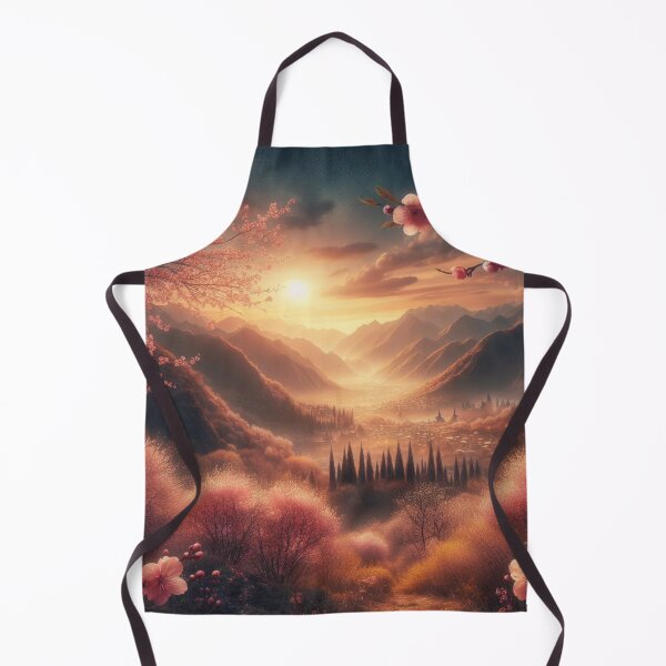 Item preview, Oriental Sunset Landscape designed and sold by DeeCeeFashion.