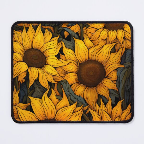 Item preview, Sunflowers Wallpaper designed and sold by whitecat23.