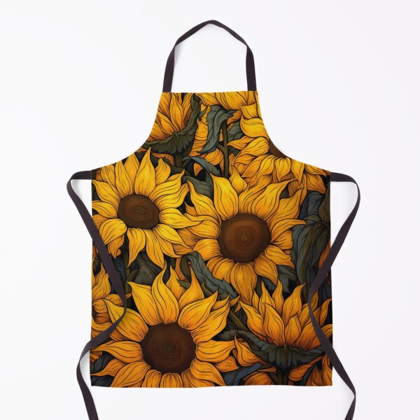 Item preview, Sunflowers Wallpaper designed and sold by whitecat23.
