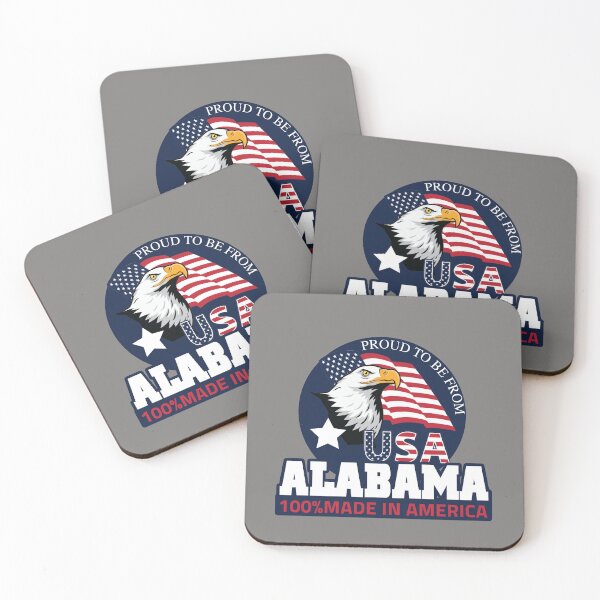 Item preview, Proud to be from America - state of ALABAMA - USA designed and sold by LareTash.