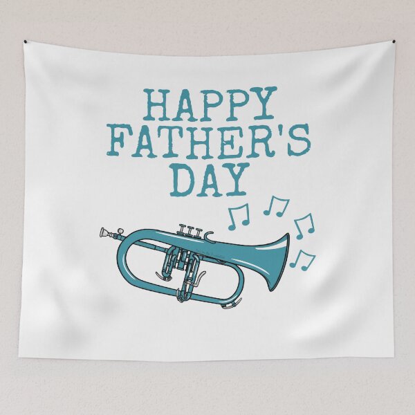 Item preview, Father's Day Flugelhorn, Hornist Brass Musician designed and sold by doodlerob.
