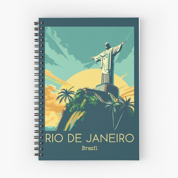 Item preview, A Vintage Travel Illustration of Rio de Janeiro - Brazil designed and sold by GoodOldVintage.