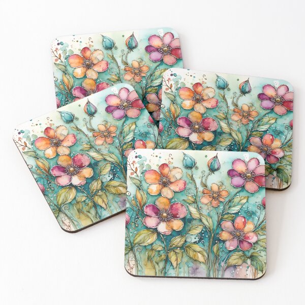 Item preview, Whimsical Boho Flowers  designed and sold by Ilikeiwantilove.