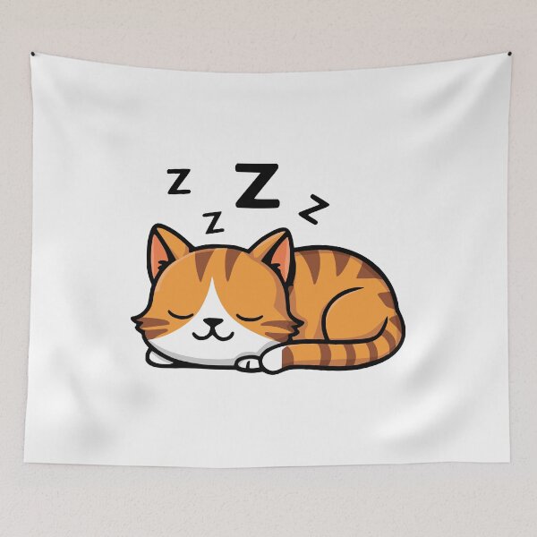 Item preview, Catnap! Cute zzzz Cat Cartoon designed and sold by PMCreative.