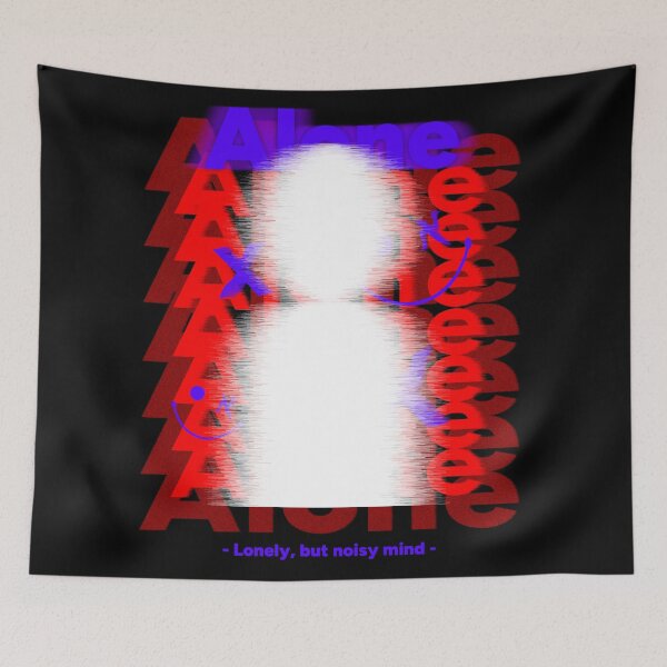 Item preview, ALONE, BUT NOISY MIND designed and sold by Sweet Bee's.