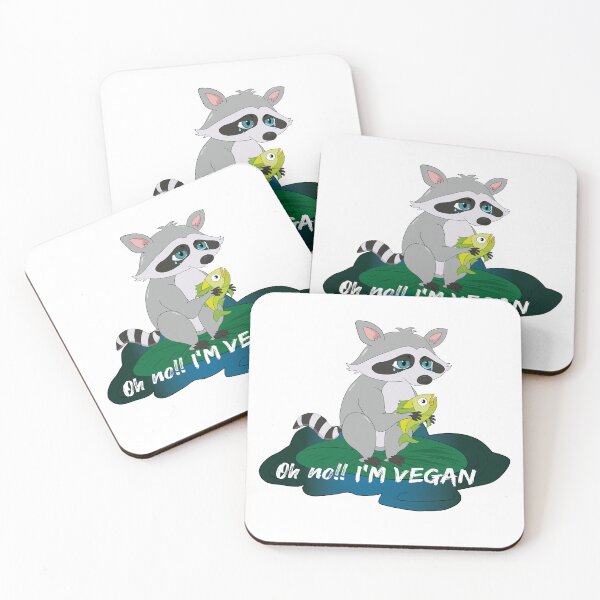 Item preview, Vegan Raccoon designed and sold by atedesigns.