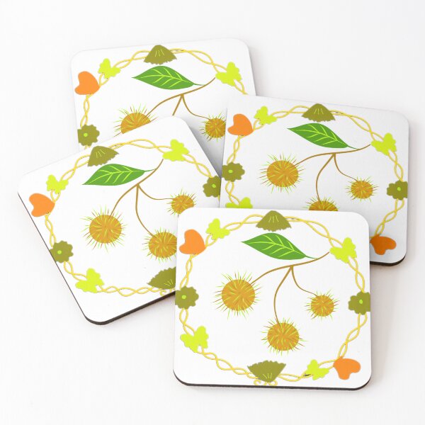 Item preview, Beautiful Plant Leaves, Fruits and Flowers  designed and sold by Pattern Hub.