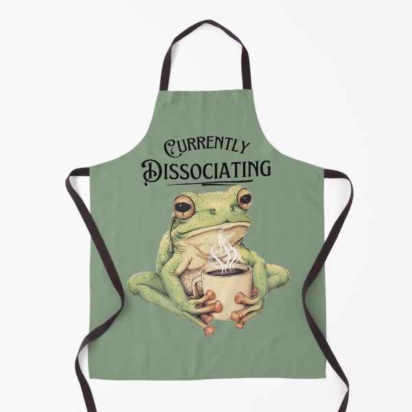 Item preview, Dissociating Frog with Coffee designed and sold by HippieShackAL.