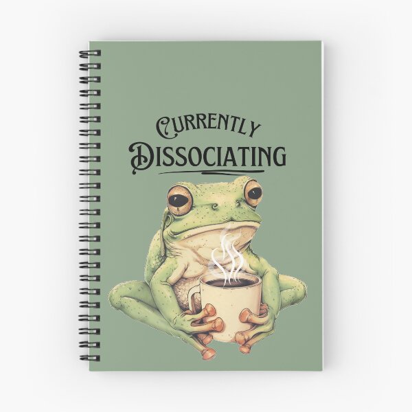 Item preview, Dissociating Frog with Coffee designed and sold by HippieShackAL.