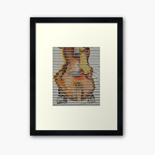 Guitar Framed Art Print